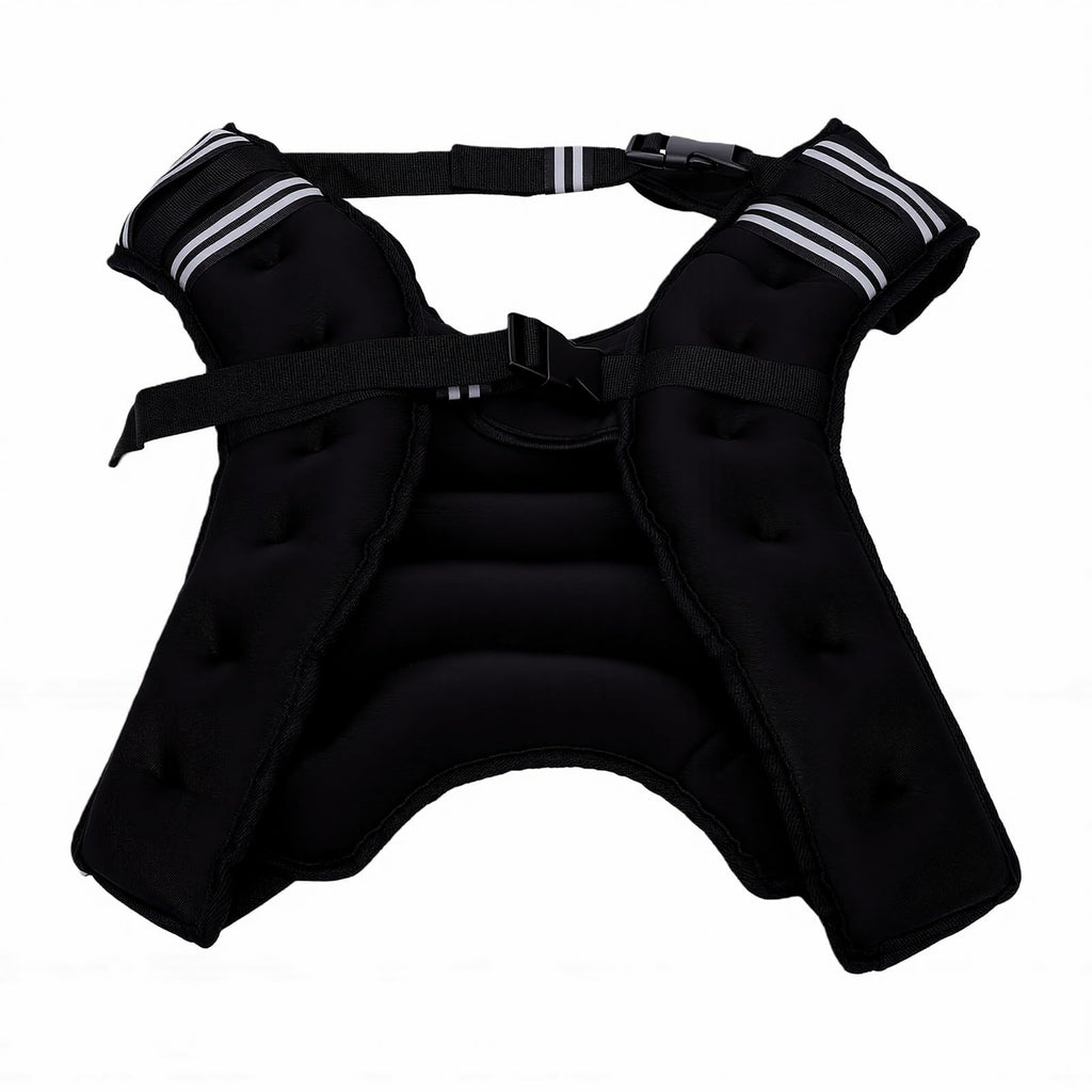 Keenso Weighted Vest, Adjustable Neoprene Weight Vest for Men and Women with Reflective Stripe for Strength Training Running Workout Jogging (8KG)