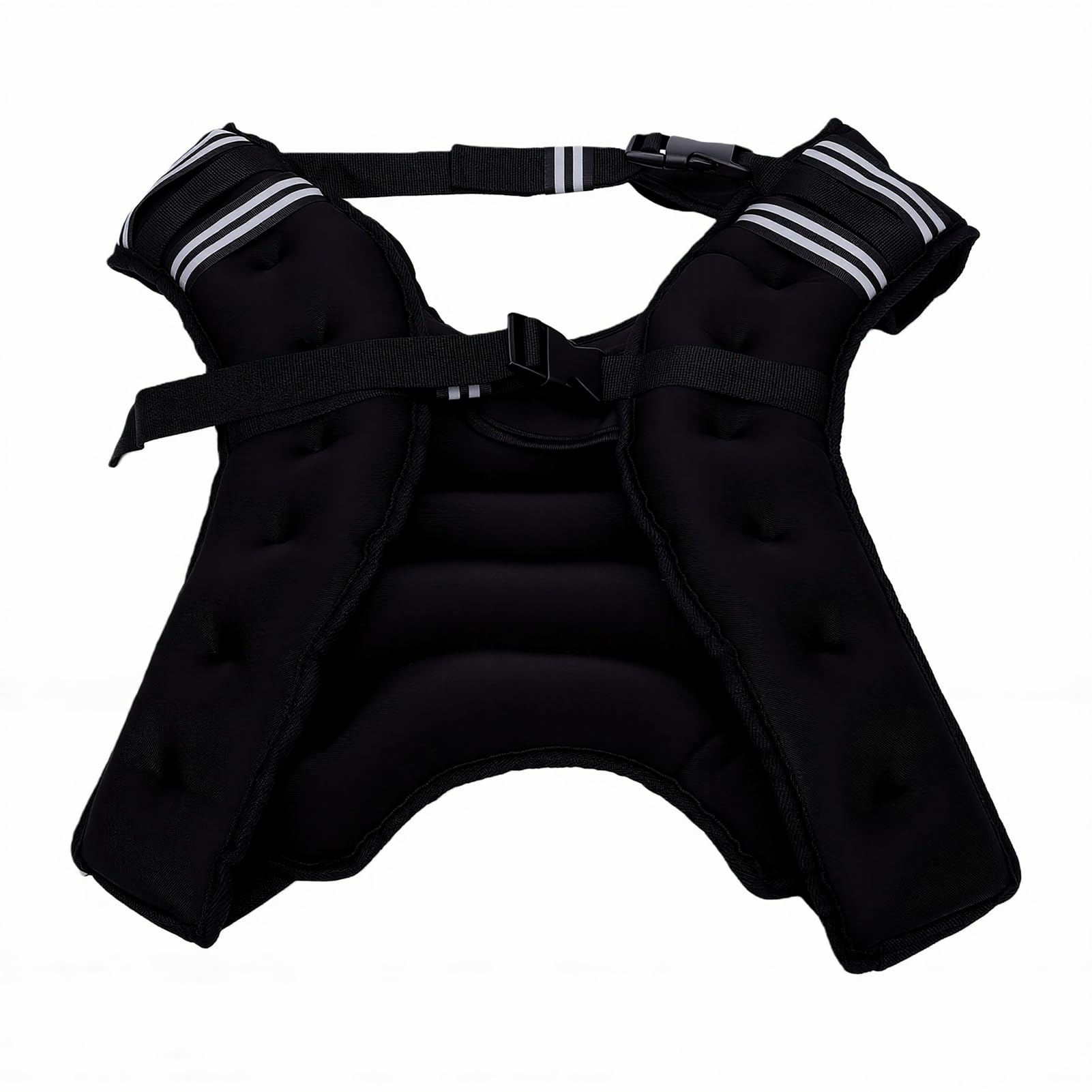 Keenso Weighted Vest, Adjustable Neoprene Weight Vest for Men and Women with Reflective Stripe for Strength Training Running Workout Jogging (8KG)