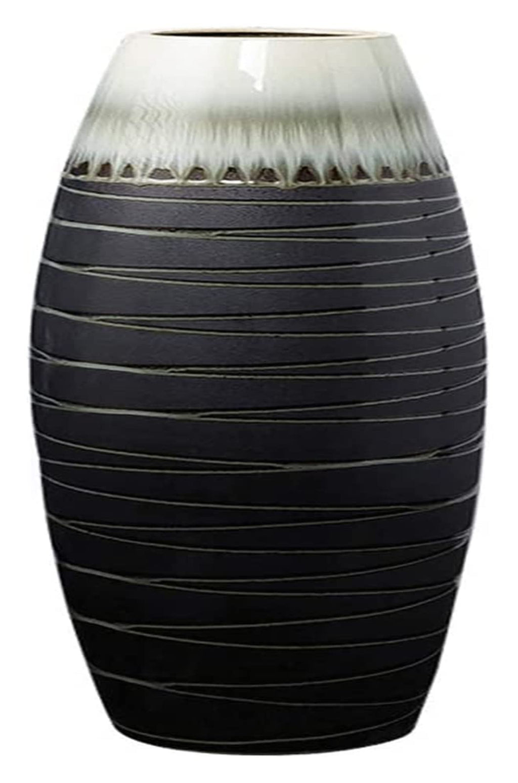Sculpture Vase Vase Floor Ceramic Decorative Handcrafted Home Living Room Office Porch Corridor 60cm13cm13cm Crafts
