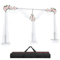 GLOSHOOTING Heavy Duty Backdrop Stand 8.9x20ft, Pipe and Drape Backdrop Stand Kit, Adjustable Metal Frame, Background Stand Backdrop for Wedding Photography Birthday Party Decorations