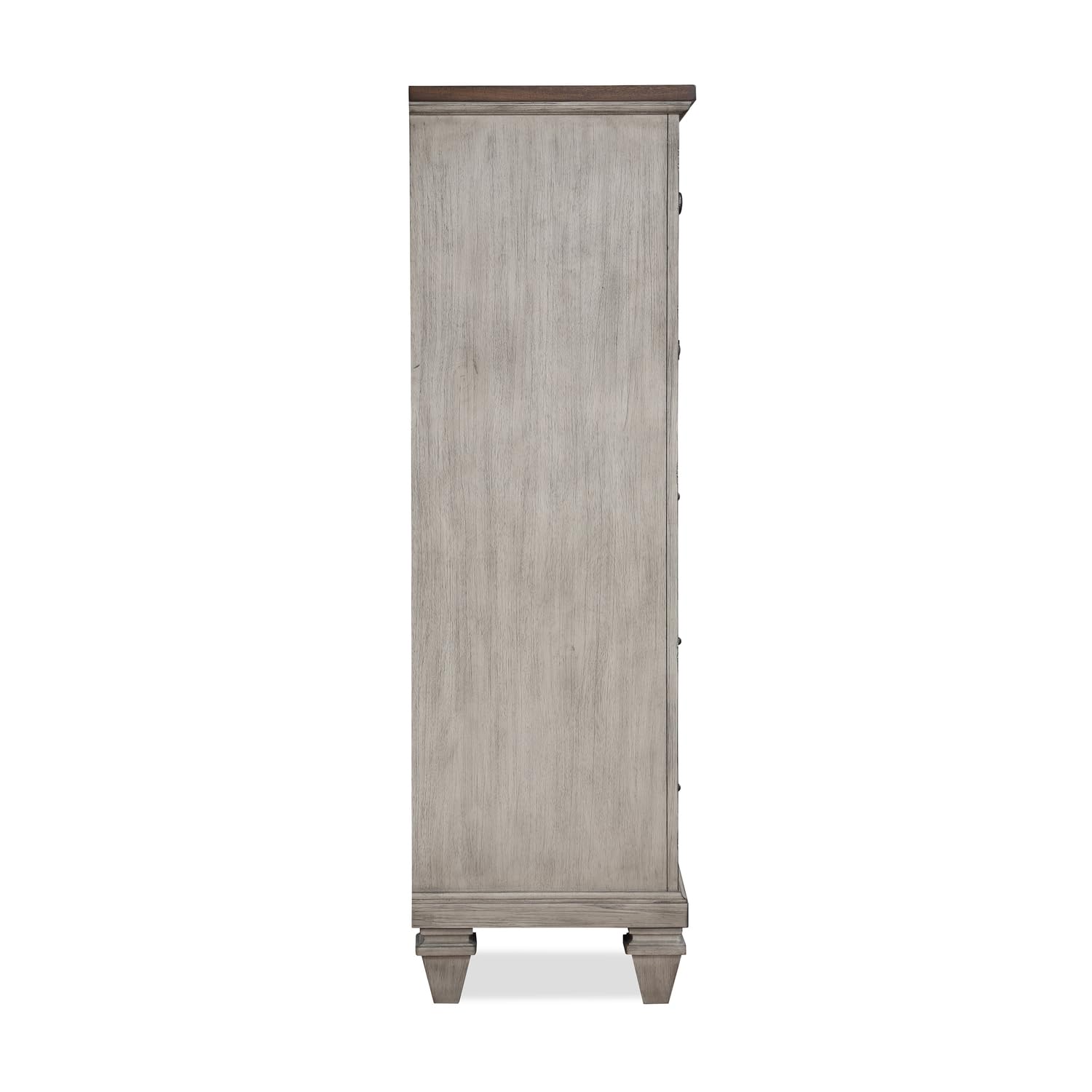 New Classic Furniture Mariana Wood 5-Drawer Chest, Vintage Creme