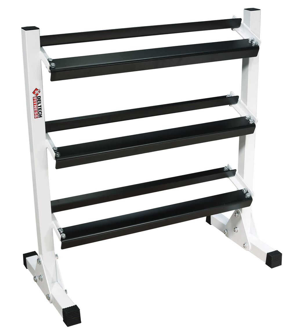 DF515- Three Tier 36" Dumbbell Rack by Deltech Fitness