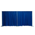 OnlineEEI Pipe & Drapes Portable Stand Kit, 8FT x 20FT Photo Backdrop Set with Portable Stand, Photography Background for Weddings, Birthday Parties, Business Events (Royal)