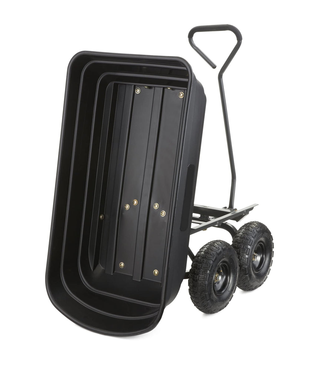 600-lb. Garden Dump Cart with 10" Tires