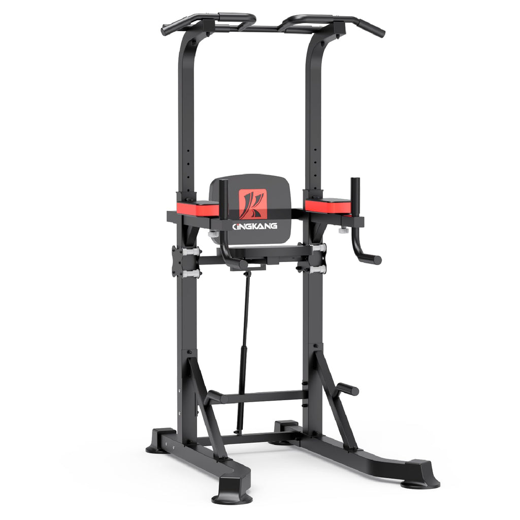 K KiNGKANG Power Tower Dip Station, Multi-Function Assistive Trainer Pull Up for Home Gym Muscle Building and Beginner Exercises,Load 450LBS