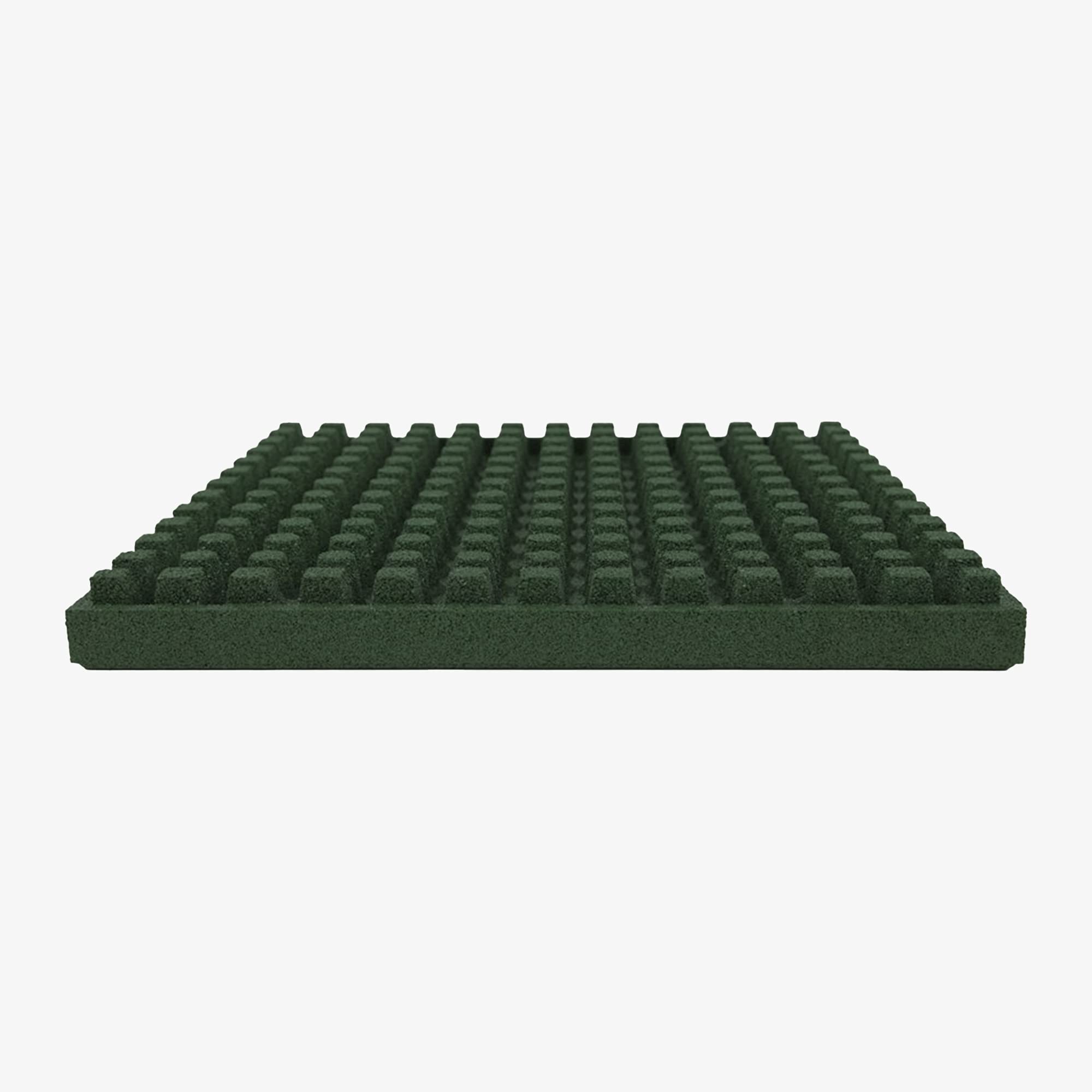IncStores 2.5 Inch Thick Jamboree Rubber Interlocking Floor 2' x 2' Tiles | Heavy Duty Rubber Outdoor Tiles to Build Better Playgrounds at Homes, Schools, and Daycares | Green, 75 Tiles