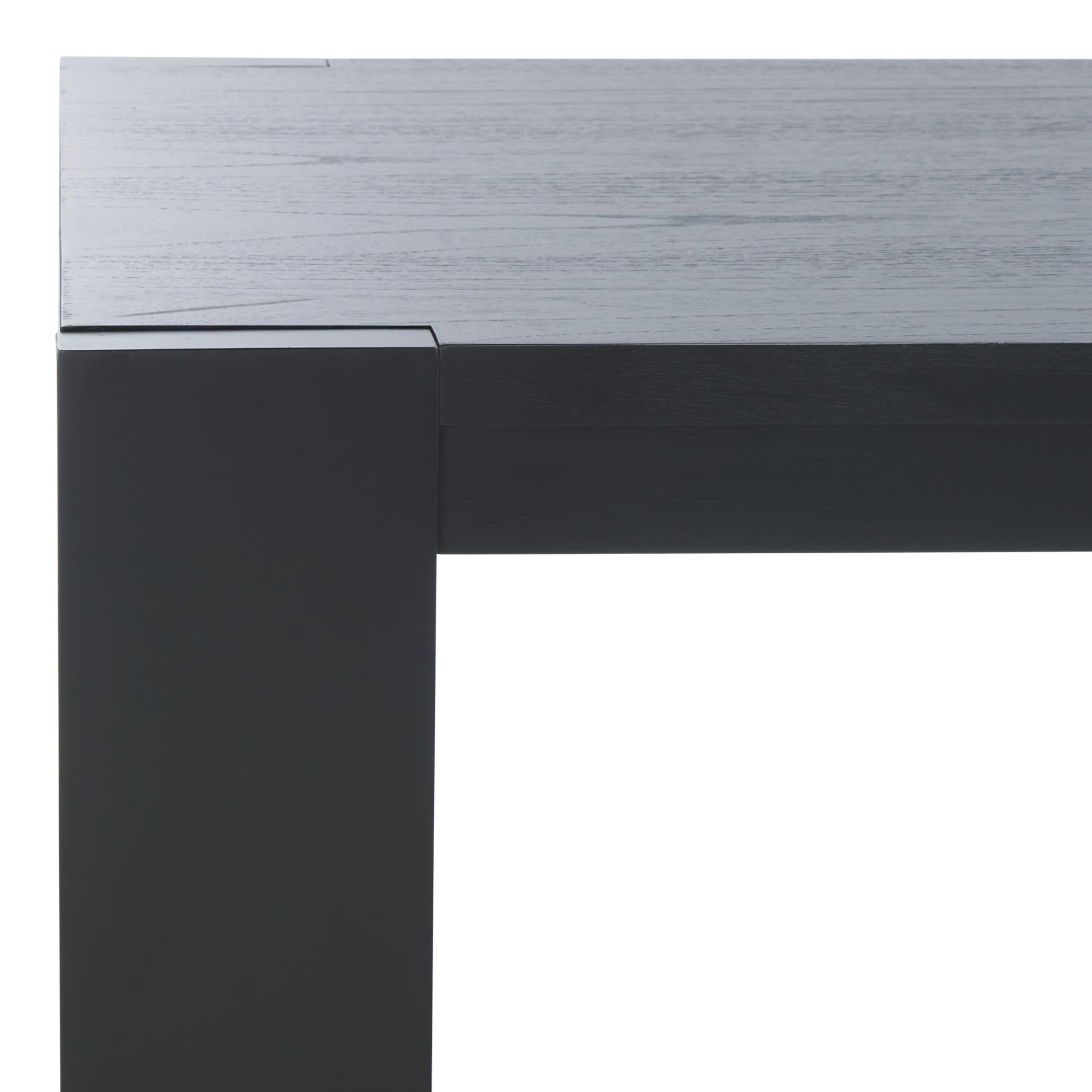 SAFAVIEH Couture Collection Nikole Black Rectangle Coffee Table