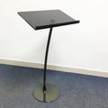 DHXIAMZ Acrylic Podium Lectern Stand - Adjustable Floor Lectern for School, Church, Conference, Stage & Office - Multi-Purpose Standing Desk with Professional Design