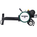 7 Ton Electric Log Splitter, Double Flywheel Log Splitter, 110V 60HZ 2HP 16A, Electric Wood Splitter With Mobile Wheels