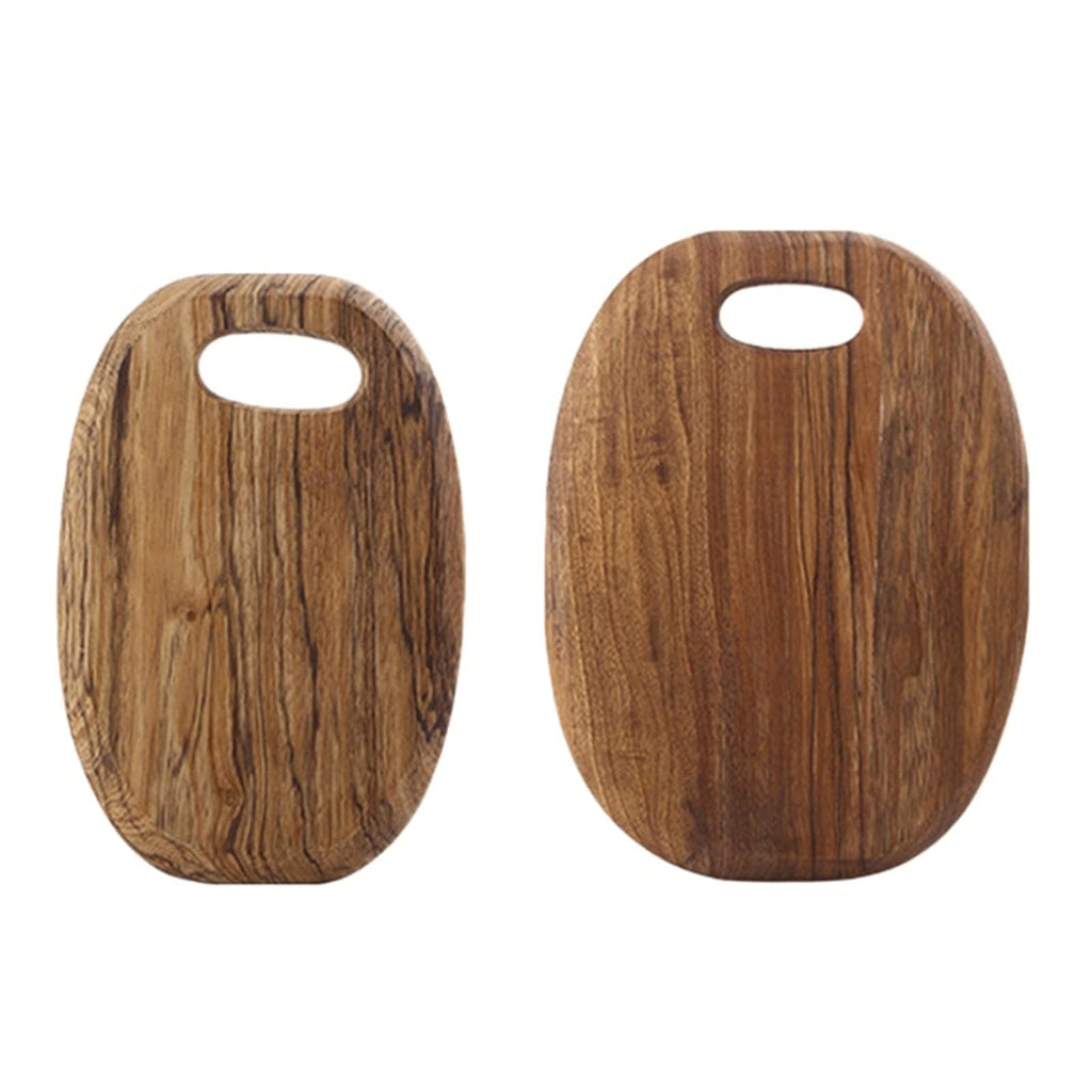 ERoomQ Cutting Board Solid Wood Cutting Board Pizza Cheese Charcuterie Steak Bread Meats Serving Board for Kitchen s Tray