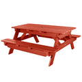 Highwood Hometown Picnic Table, 6 Foot, Rustic Red
