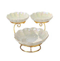 uP9sF2mD cake stands A Luxurious Multi-tiered Cake Stand, Perfect For Displaying Snacks And Pastries dessert stands(Large)