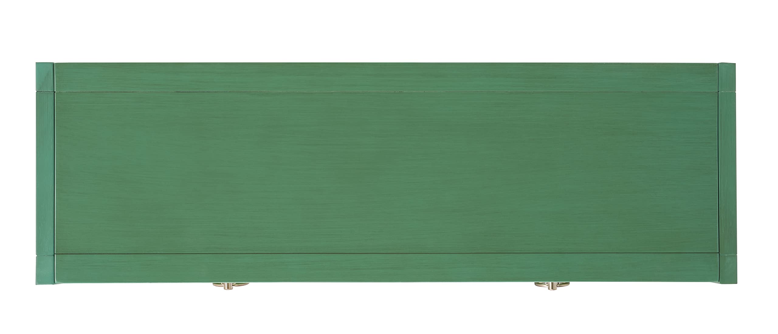 SAFAVIEH Home Collection Sadie Contemporary Turquoise Green 2-Drawer Console Table (Fully Assembled)