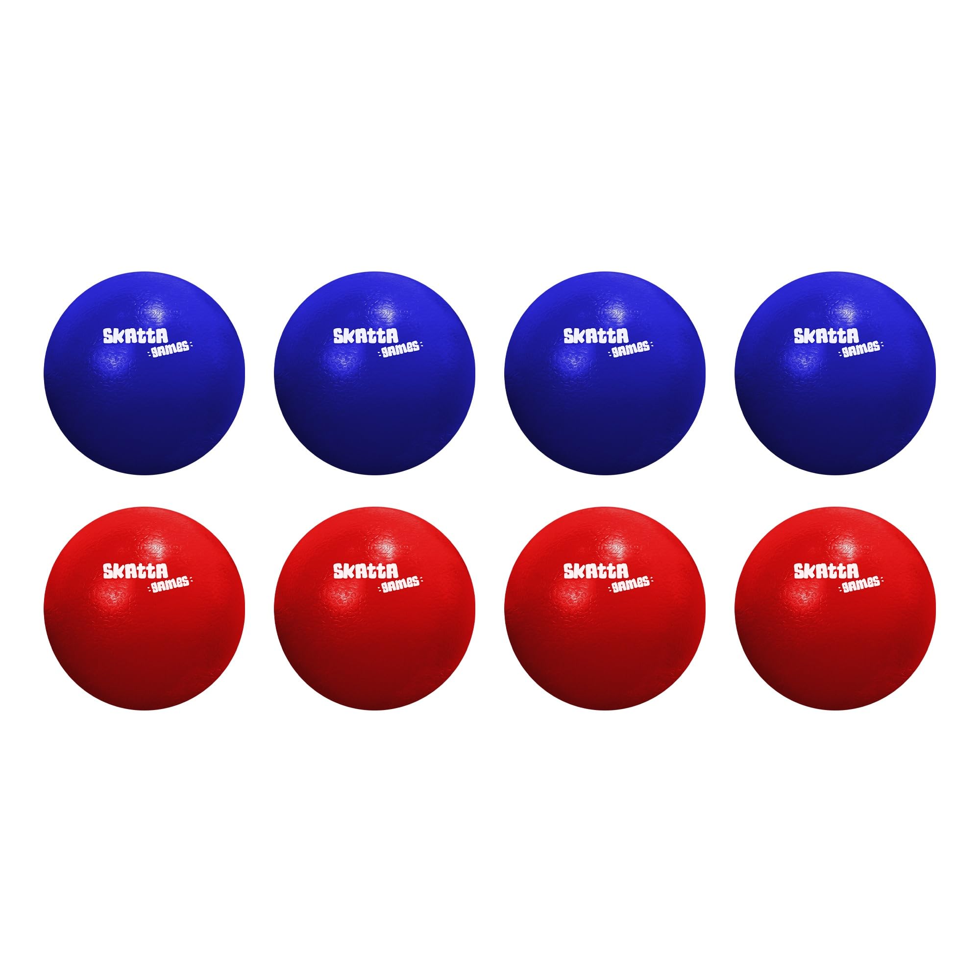 Skatta Games Skatta Ball Premium Yard Game Set - Outdoor Bocce and Shuffleboard Hybrid Lawn Play for Adults & Family - Weatherproof Backyard Beach Activity Kit with 2 Target Boards, 8 Rolling Balls