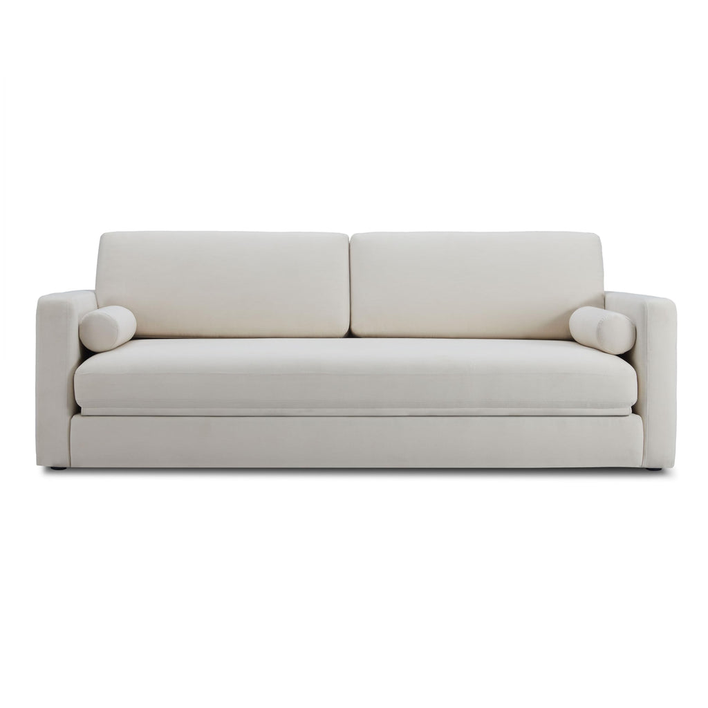Tov Furniture Ryan Cream Upcycled Linen Sofa Bed