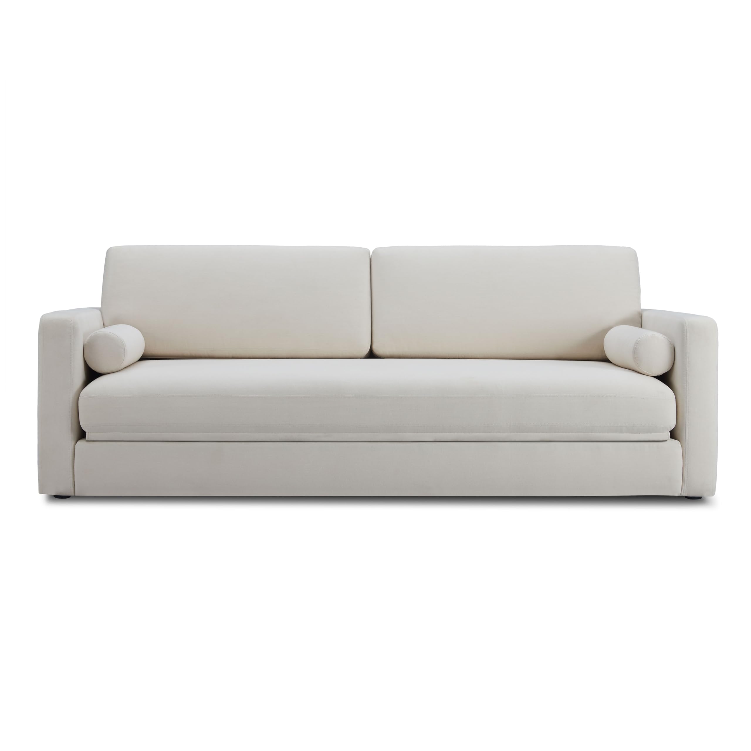 Tov Furniture Ryan Cream Upcycled Linen Sofa Bed