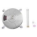 18" Pressure Washer Surface Cleaner with 4 Wheels, 1/4" Quick Plug, Surface Cleaner for Pressure Washer Attachment for for Concrete, Patio, Sidewalk, Deck and Driveways, 5000 PSI