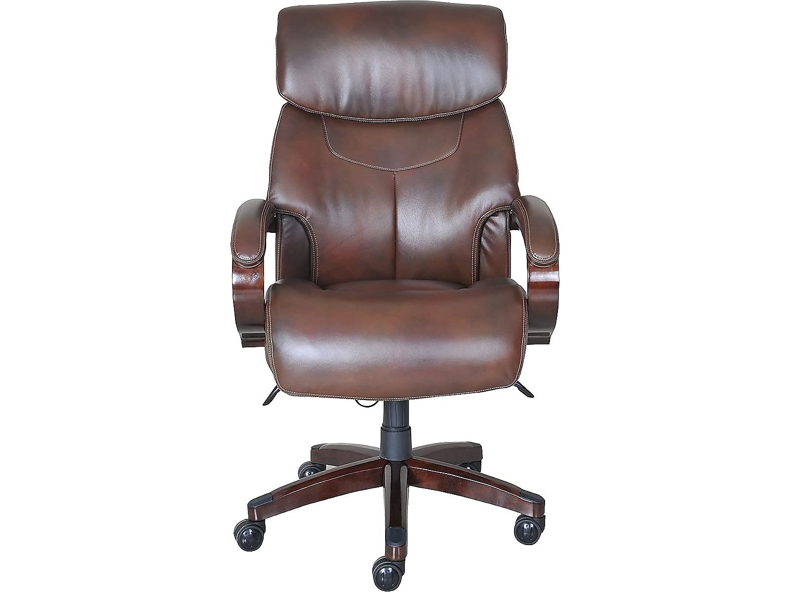 La-Z-Boy Bradley Bonded Leather Executive Chair (Roasted Chestnut)