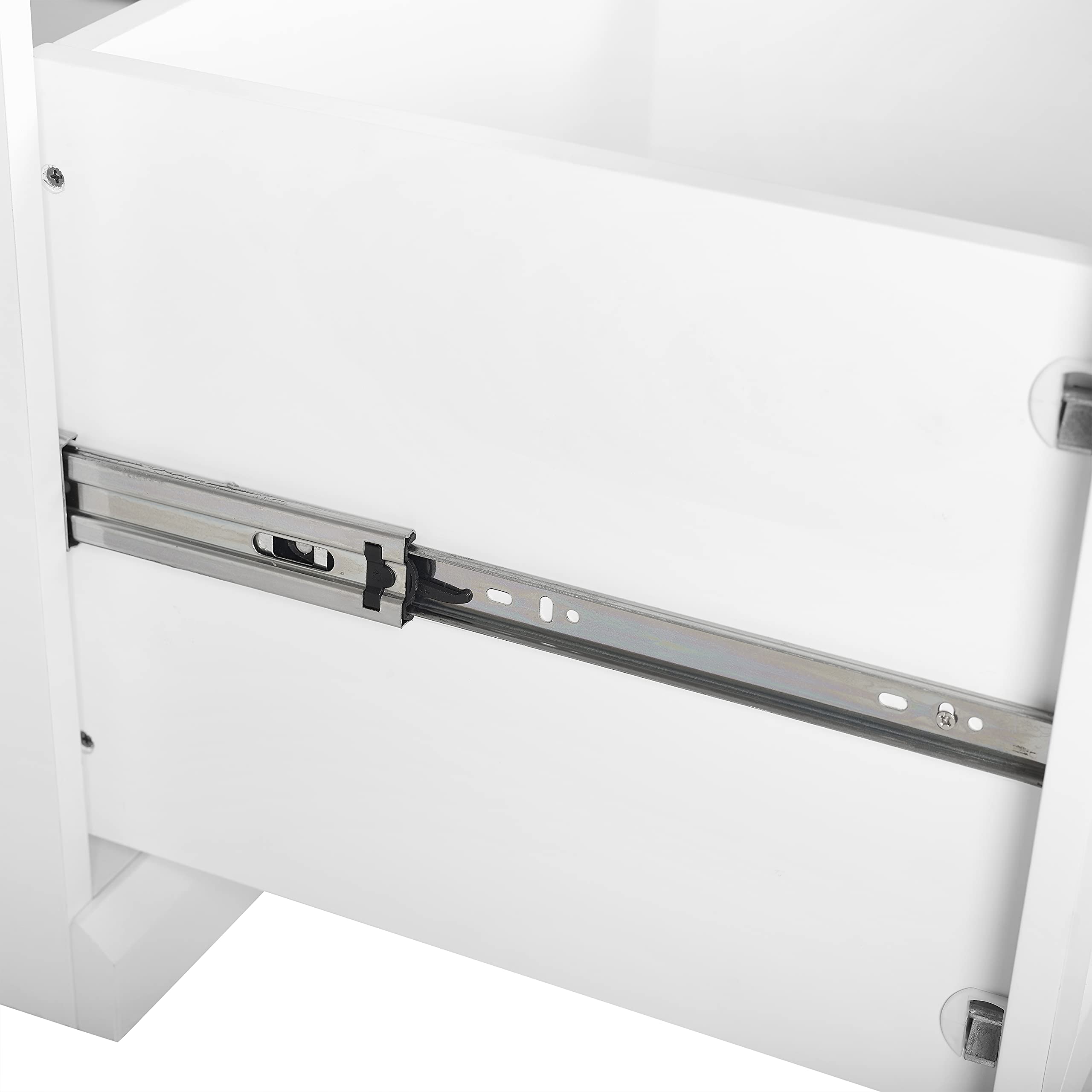 Crosley Furniture Harper 4-Piece Hall Tree, Storage Bench, and Wall Shelf Set with Coat Rack Hooks for Hanging, White
