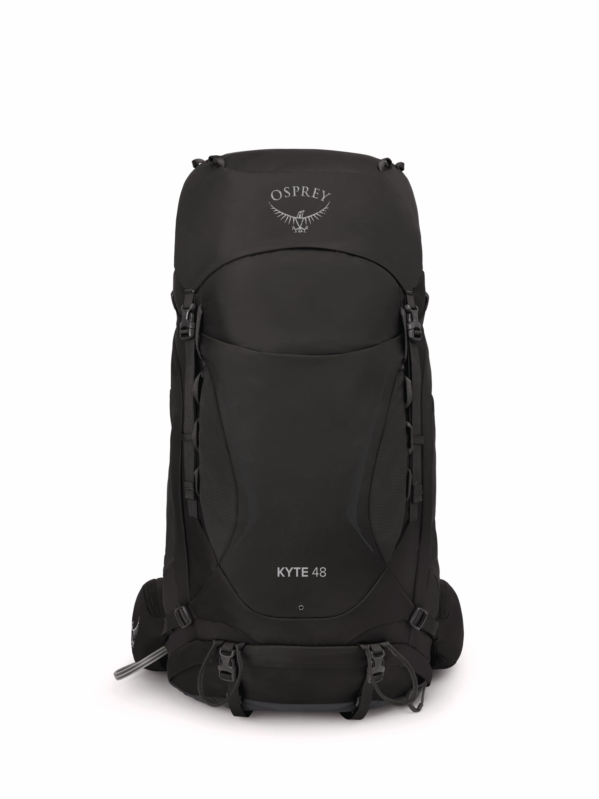 Osprey Kyte 48L Women's Backpacking Backpack with Hipbelt, Black, WXS/S