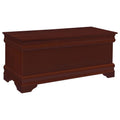 Coaster Home Furnishings - Pablo - Wood - Cedar Chest with Flip-Open Top, Lined Interior and Base Molding - Bedroom - 47-Inch - Warm Brown - 900022