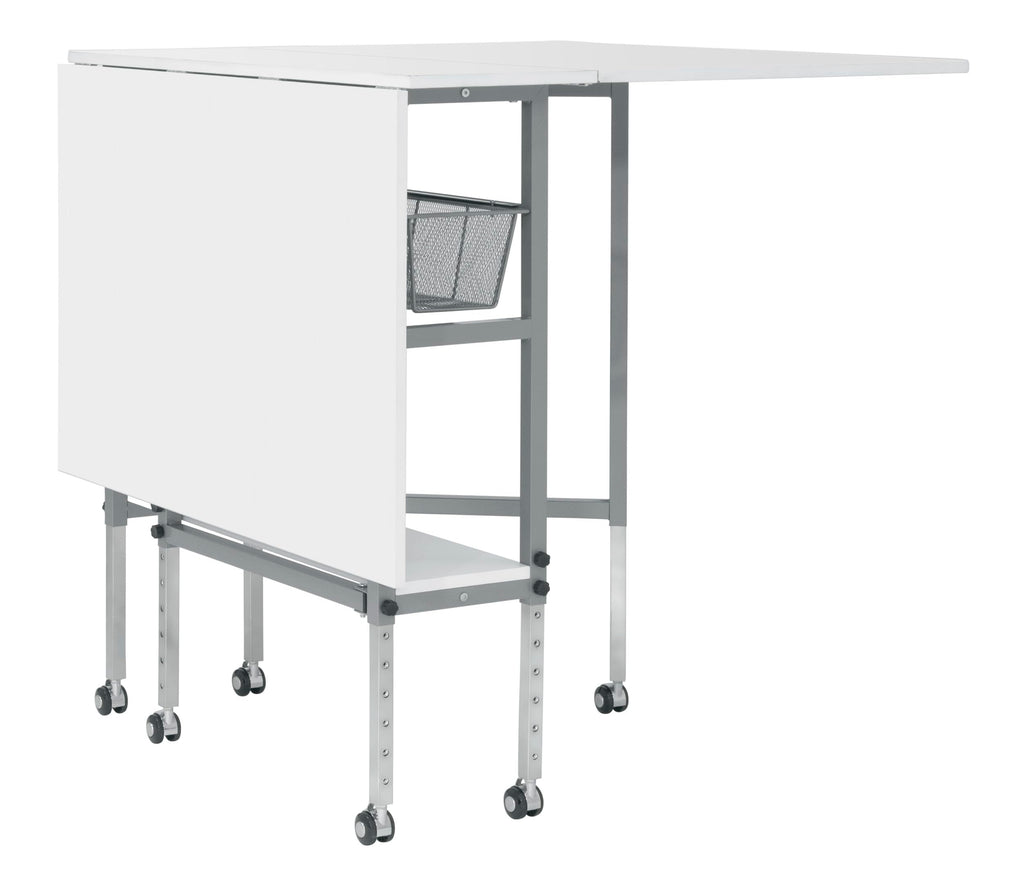 Studio Designs Sew Ready Hobby and Cutting Craft Desk Table with Storage Drawers