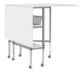 Studio Designs Sew Ready Hobby and Cutting Craft Desk Table with Storage Drawers
