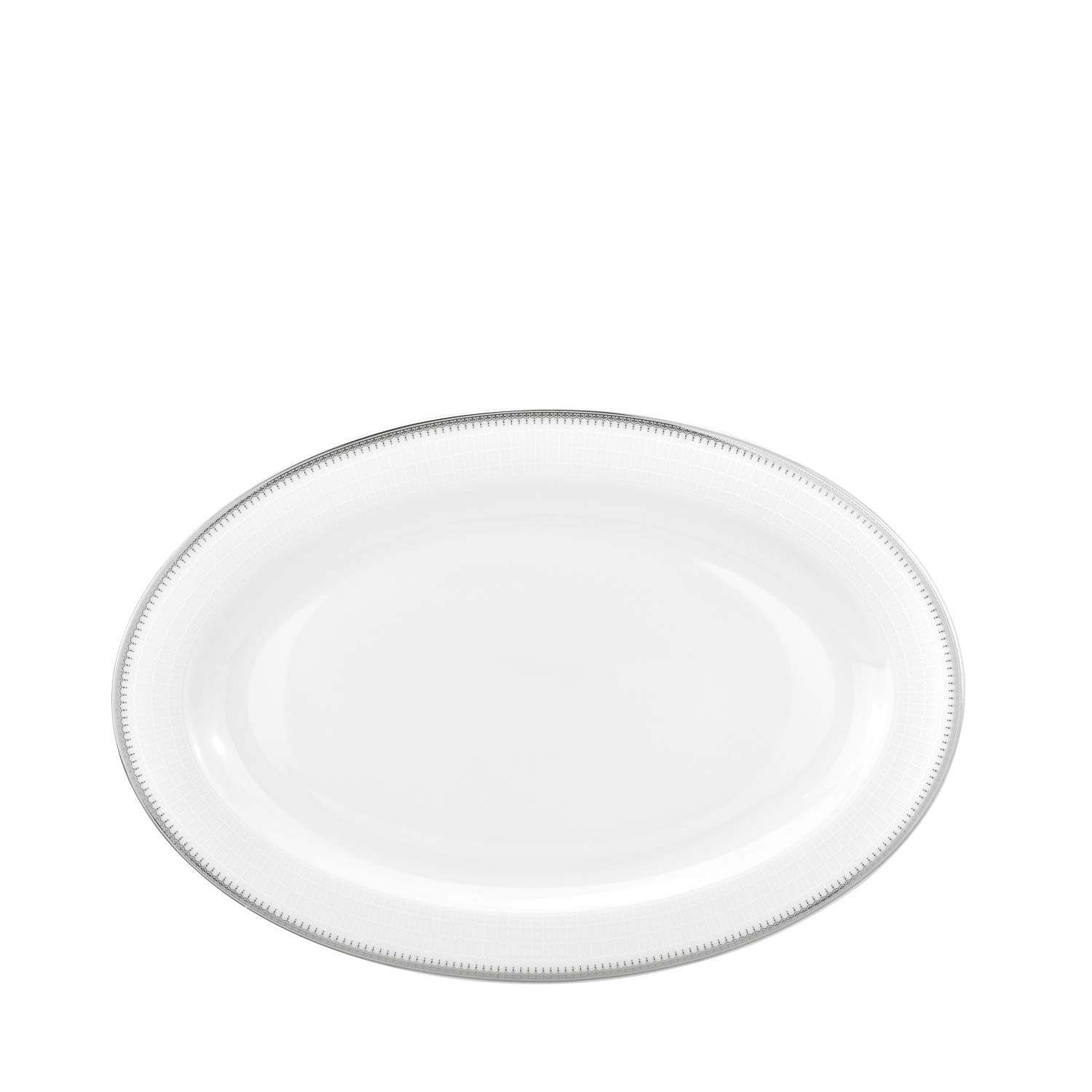 Euro Porcelain 57-pc Banquet Dinnerware Set, Luxury Bone China Tableware, Service for 8