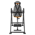 Happybuy Inversion Table, 300lbs Capacity Heavy Duty Decompression Back Stretcher, Strength Training Equipment with Headrest, Ankle Lock & Adjustable Protective Belt, Orange/Black