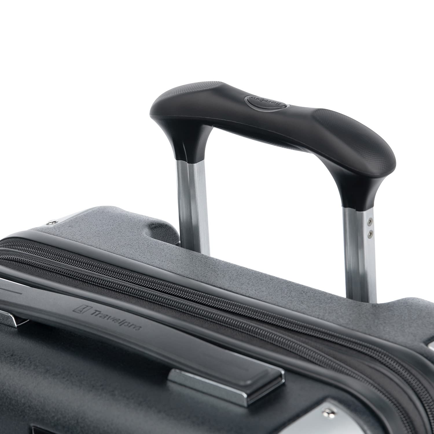 Travelpro Platinum Elite Hardside Expandable Carry on Luggage, 8 Wheel Spinner, TSA Lock, Hard Shell Polycarbonate Suitcase, Shadow Black, Compact Carry on 20-Inch