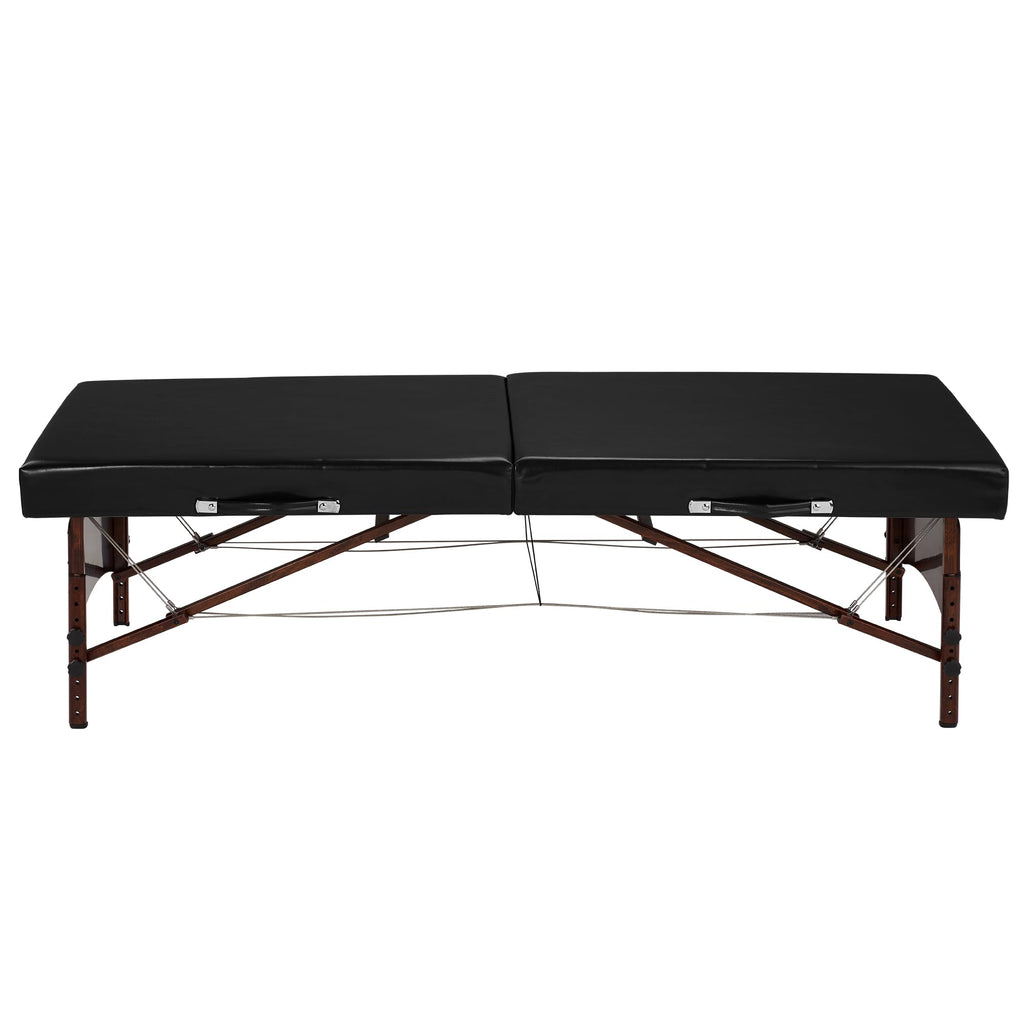 Master Massage Canoga Low Height Super Wide Wider Large Size Portable Massage Table, Yoga Exercise Bed, Thai Massage, Rehab Training Station Hub for Rehabilitation