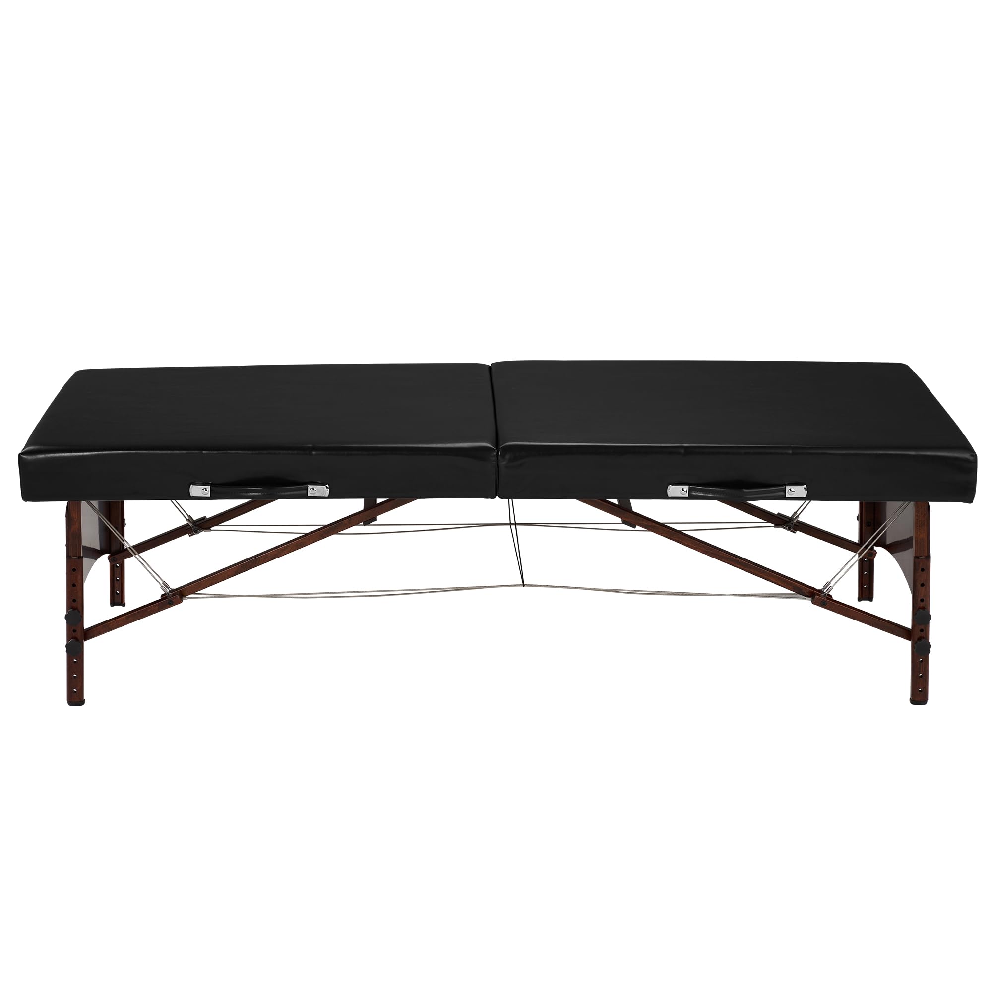 Master Massage Canoga Low Height Super Wide Wider Large Size Portable Massage Table, Yoga Exercise Bed, Thai Massage, Rehab Training Station Hub for Rehabilitation