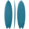 nanazero Wood Skin Surfboard Hybrid HB02 Fish 6'2", Durable and Light-Weight Structure