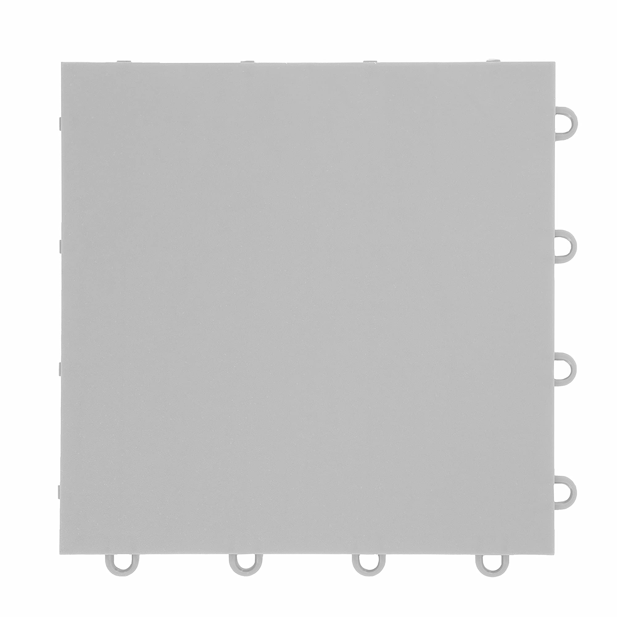 IncStores 3/8 Inch Thick Indoor Basketball Court Flooring | Build The Ultimate Space for Basketball, Tennis, and More with Moisture-Resistant Plastic Floor Tiles | Gunmetal, 104 Tiles