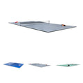 RACK Virgo Table Tennis Conversion Top for Billiard/Pool Table (Gray) – Full-Size 4-Piece Folding Ping Pong Table, Pool Table Tennis Top, Foldable Table Tennis Table