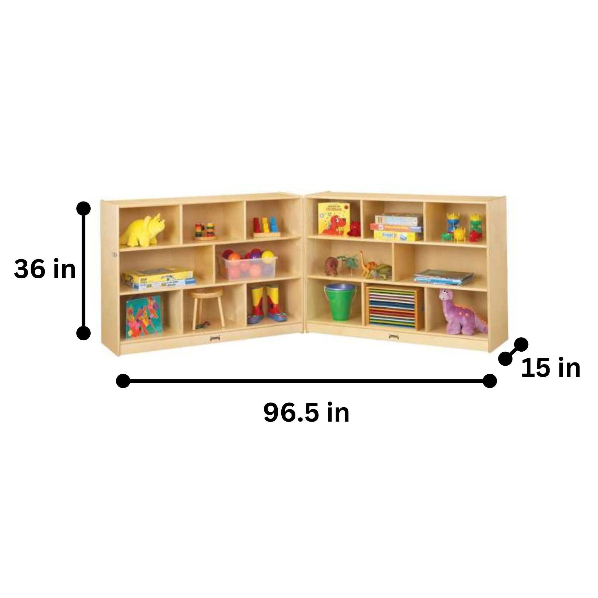 Jonti-Craft Super-Sized Mobile Fold-N-Lock