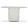 Tov Furniture Suraya Ivory Concrete Console Table