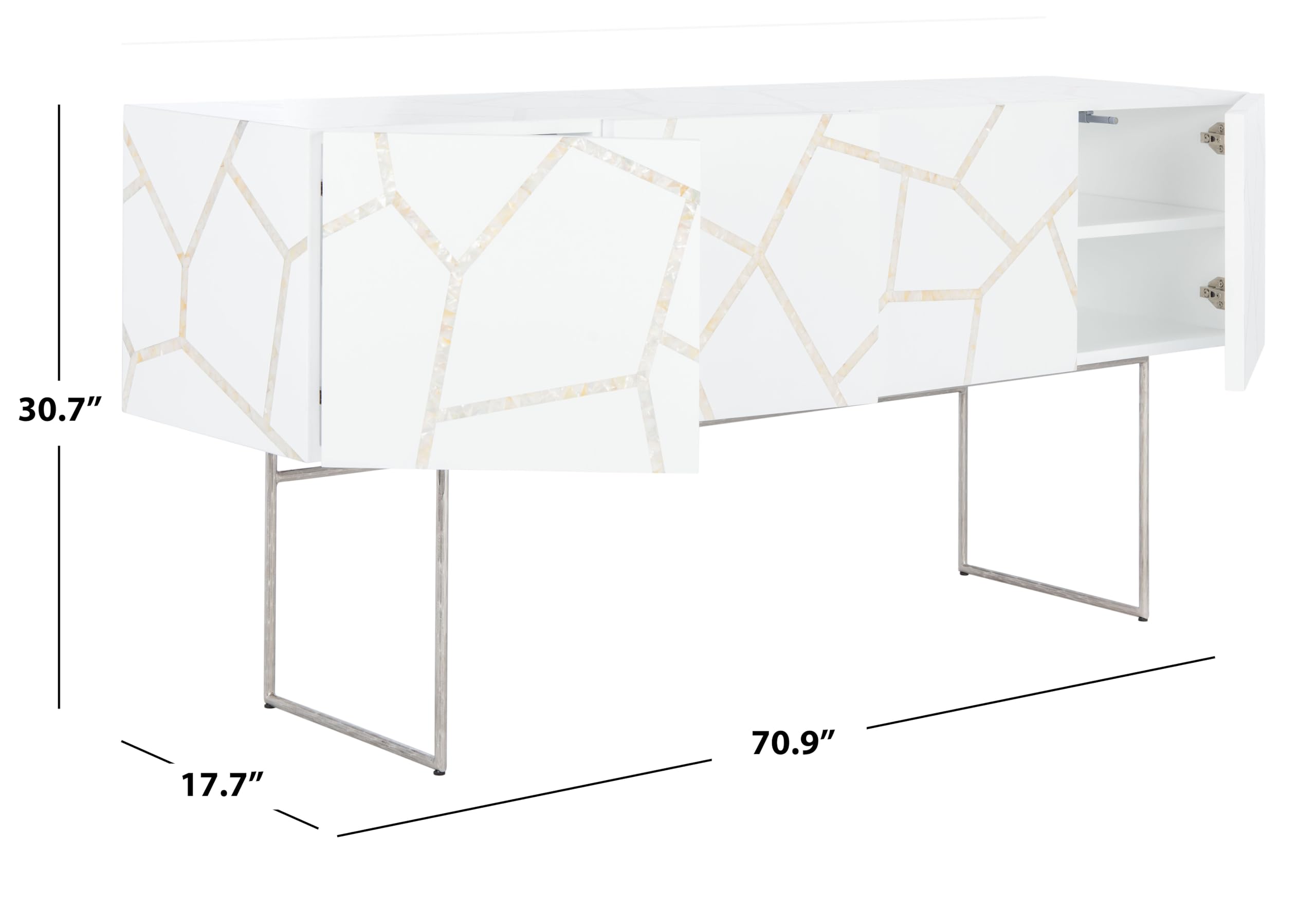 SAFAVIEH Couture Collection Ashley Mother of Pearl Buffet