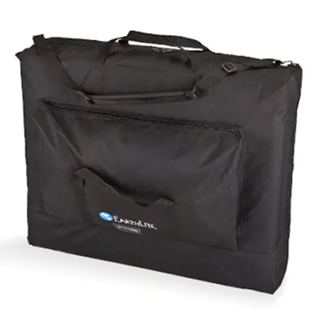EarthLite Harmony DX Portable Massage Table Package, Includes Table + Face Cradle + Carrying Case, 30" x 73, Burgundy