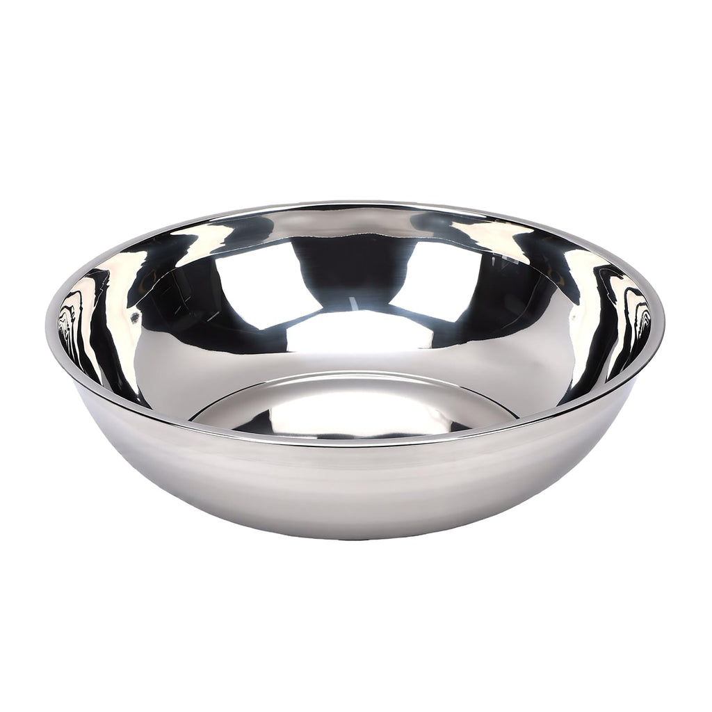 AUNMAS Stainless Steel Buffet Warmer 8L Round Chafing Dish with Hanging Lid for Catering Events Weddings Banquets Home Parties