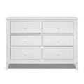 Sorelle Furniture Berkley Baby Dresser – Nursery Furniture with Drawers for Kids' Bedroom, Nightstand for Child’s and Infant Room - White