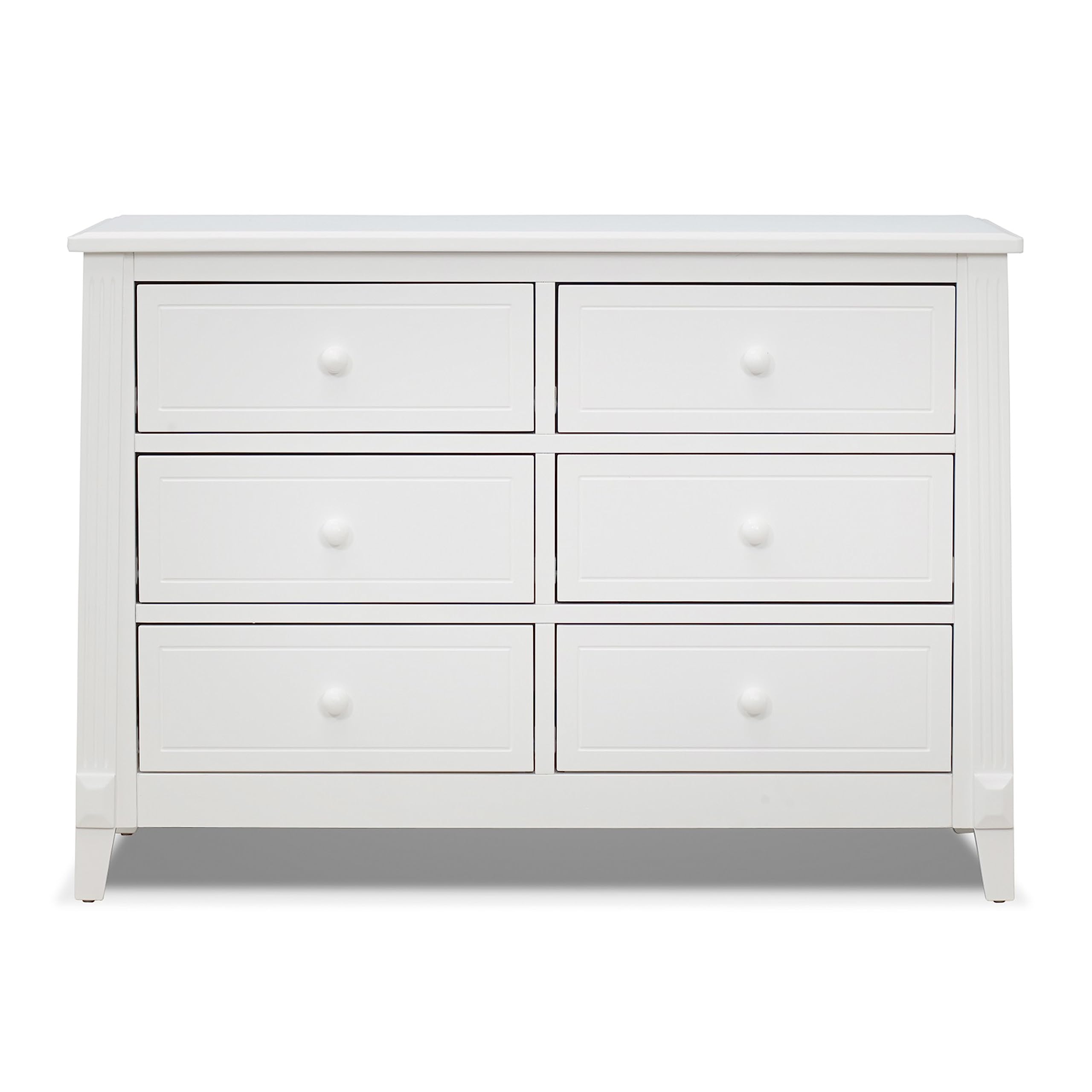 Sorelle Furniture Berkley Baby Dresser – Nursery Furniture with Drawers for Kids' Bedroom, Nightstand for Child’s and Infant Room - White