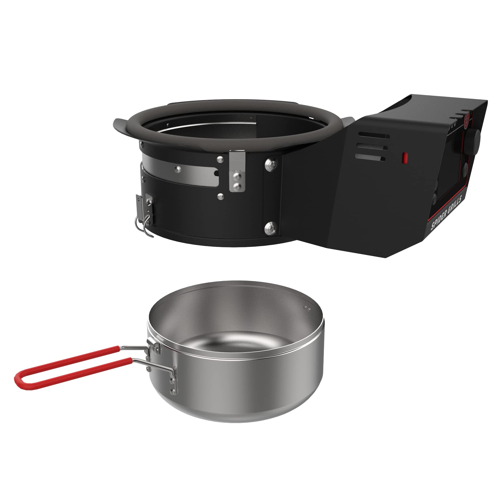 Spider Grills Venom Fan-Powered Temperature Controller with Wi-Fi and App Control for Weber Kettle Grills