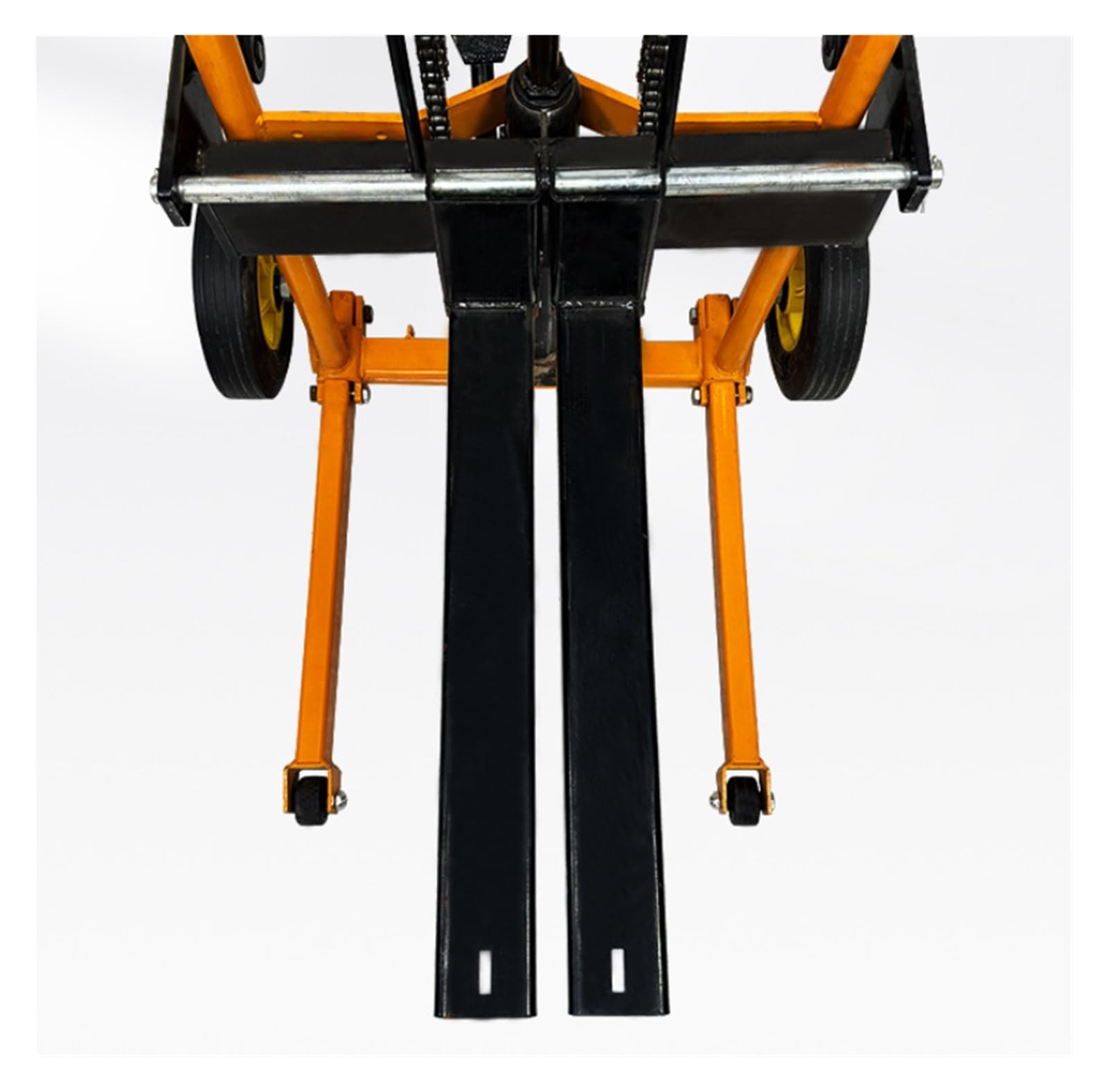 Foldable Hydraulic Lift Winch Stacker Manual Forklift Pallet Jack Pallet Truck Ideal for Warehouse Workshop