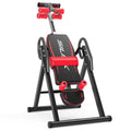 RIEJIN Gravity Heavy Duty Inversion Table with Headrest & Adjustable Protective Belt Back Stretcher Machine for Pain Relief Therapy