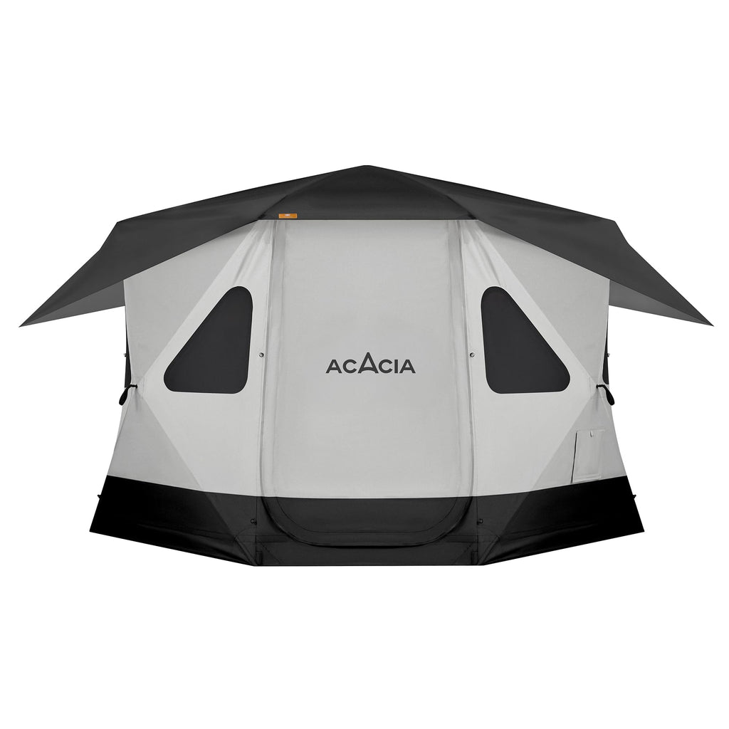 Space Acacia Lite Camping Tent | 4-8 Person Pop Up Tents for Camping | Lightweight & Durable Beach Tent | Level 7 Wind Resistance, UPF 50+ | Quick Setup for Camping & Backyard, Moonstone