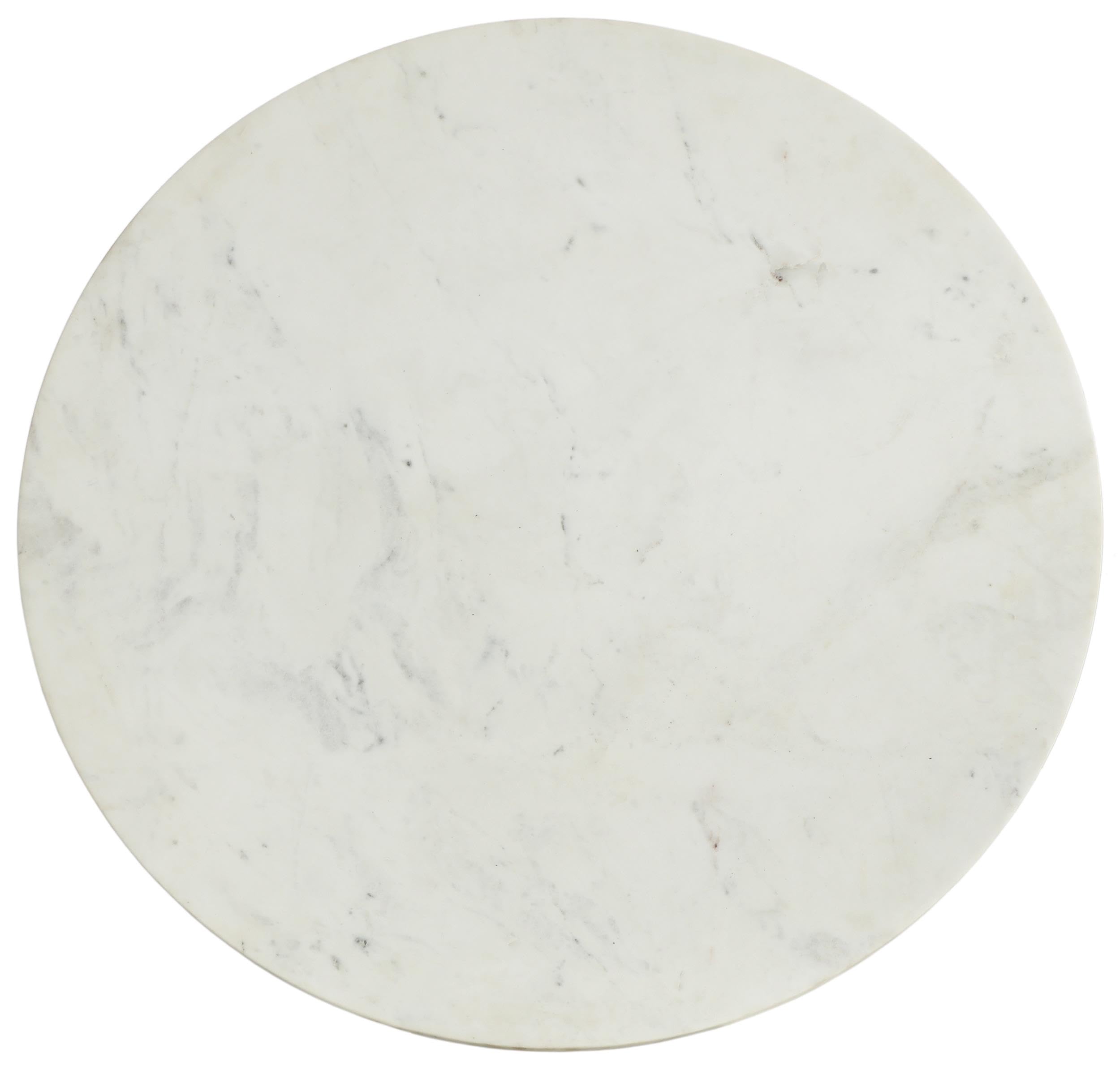 Meridian Furniture Emery White Marble End Table