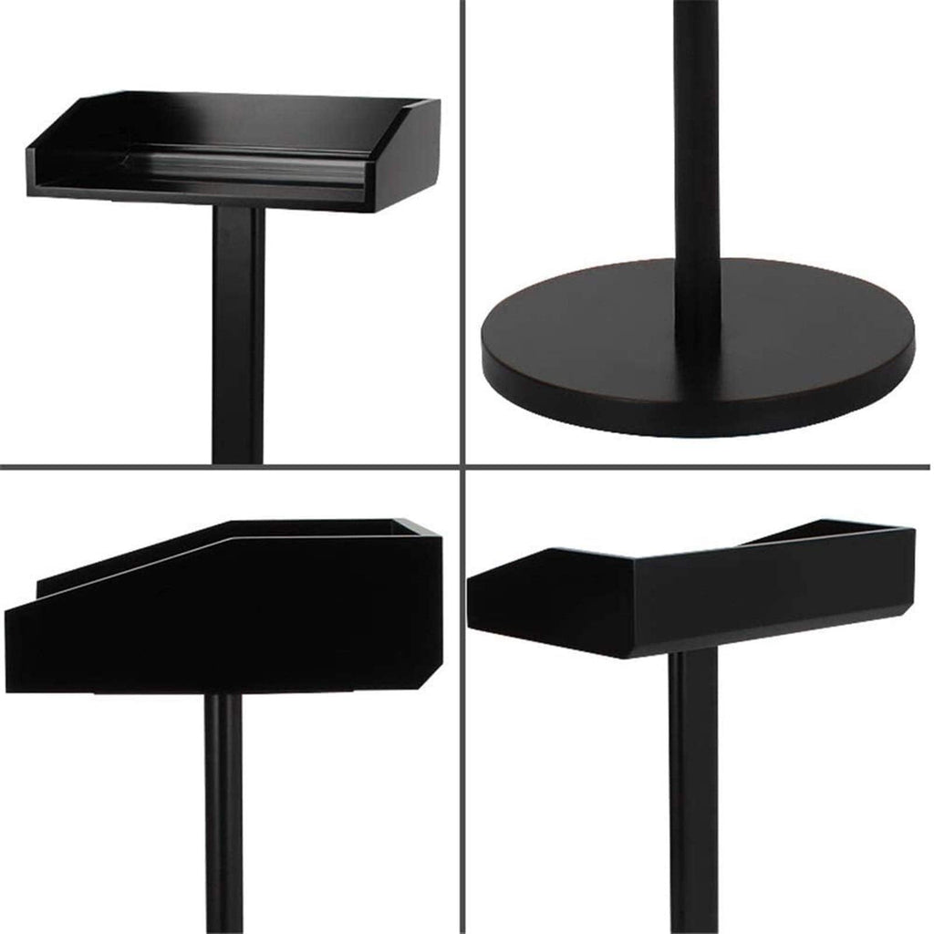 Lectern Podium Stand, Lectern Free-Standing Floor Standing Pulpit Hotel Restaurant Entrance Podium Welcome Table Speaking Stage Master of Ceremonies for Church School Presentation