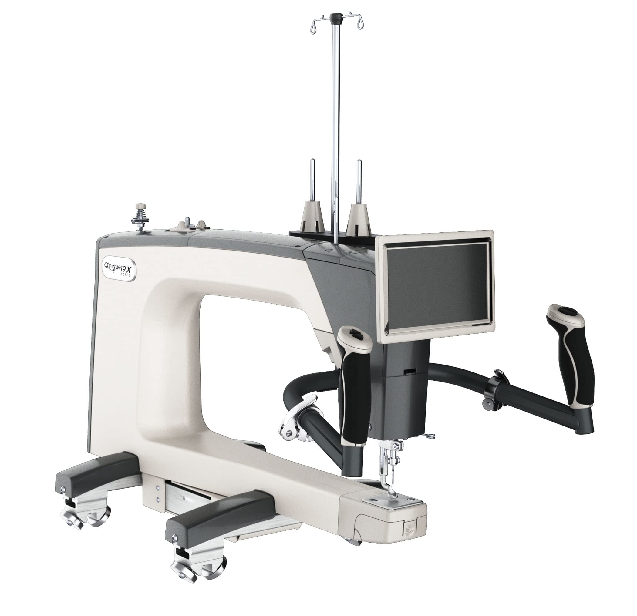 Q'nique 19X - Elite Long Arm and Q-Zone Hoop Quilting Frame | Grace Quilting Machine | Grace Quilting Frame