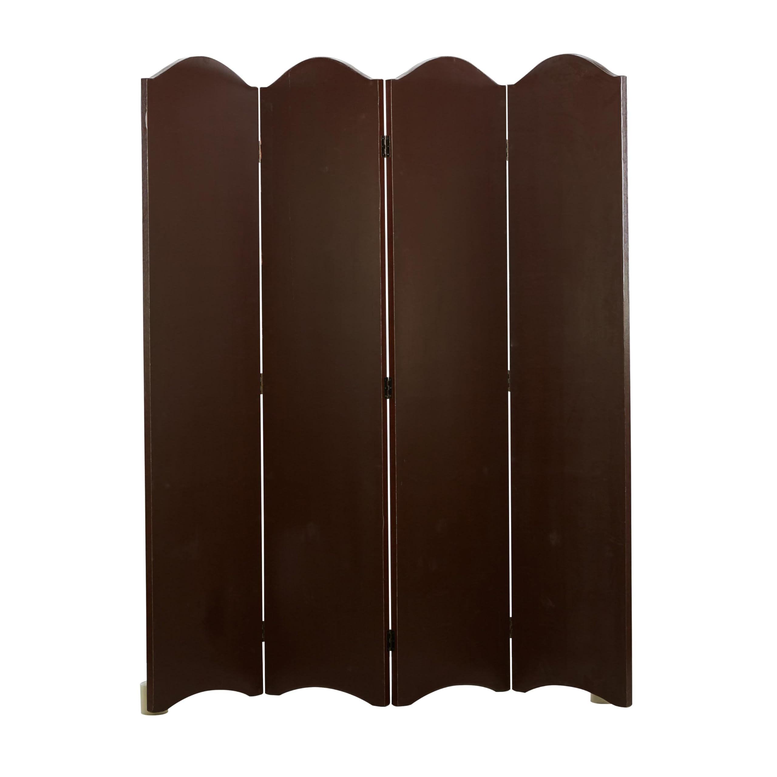 Aspire Dark Brown Four Panel Room Divider